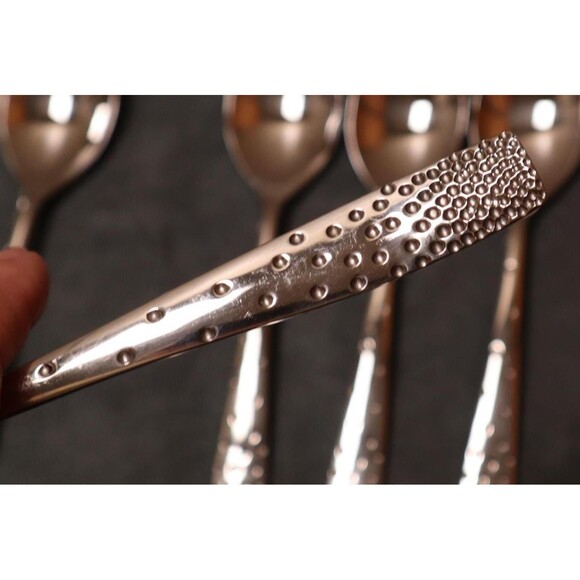 Nambe Dazzle Dinner Forks (4) Stainless 18/10 Flatware - Picture 3 of 3